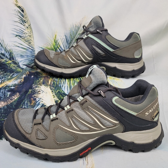 Salomon Ellipse Waterproof Gortex Womens 8.5 - Picture 5 of 10